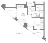 クオリア目黒大橋ウエスト 5階 間取り図