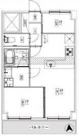コンシェリア三田 10階 間取り図