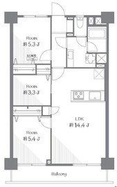 秀和第2東陽町レジデンス 10階 間取り図