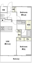 永谷リヴュール新宿 3階 間取り図