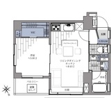 グランイーグル門前仲町 3階 間取り図