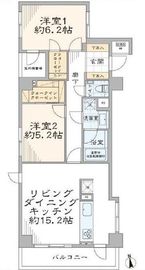 ユニーブル恵比寿 7階 間取り図