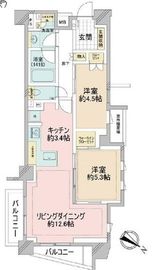 ザ・ライオンズ池袋 7階 間取り図