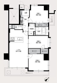 藤和シティホームズ西巣鴨 8階 間取り図