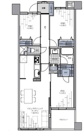 ミサワホームズ三ノ輪 8階 間取り図