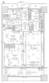 テラス渋谷美竹 5階 間取り図