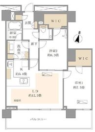 ザ・ヨコハマタワーズ タワーイースト 29階 間取り図