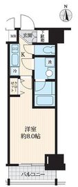 コンシェリア三田 5階 間取り図