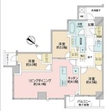 リヴァリエ 25階 間取り図