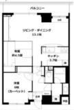 朝日白金台マンション 4階 間取り図