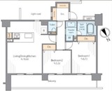 クリオ横浜西口弐番館 7階 間取り図