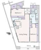 ザ・レジデンス白金スイート 10階 間取り図