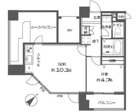 メインステージ文京春日 11階 間取り図