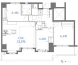 ロータリーパレス春日文京 4階 間取り図