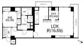 秀和第二自由が丘レジデンス 3階 間取り図