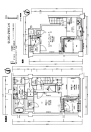 オープンレジデンス南青山イーストテラス 1階 間取り図