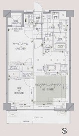 ディアナコート小石川播磨坂レジデンス 2階 間取り図