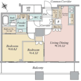 ザ・パークハウス西新宿タワー60 56階 間取り図