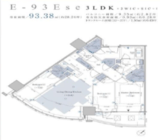 THE TOYOMI TOWER MARINE&SKY EAST 41階 間取り図