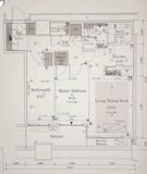 クレストプライムタワー芝 24階 間取り図