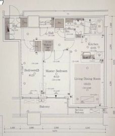 クレストプライムタワー芝 24階 間取り図