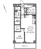 ドルミ恵比寿 1階 間取り図