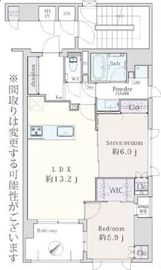D'クラディア新横浜PLATINUM SOLID 4階 間取り図