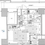 プレミスト渋谷宮益坂 11階 間取り図