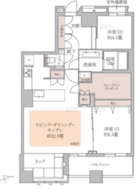 芝浦アイランド グローヴタワー 41階 間取り図