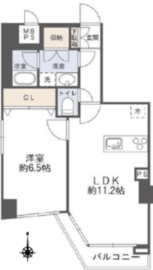第32宮庭マンション 7階 間取り図