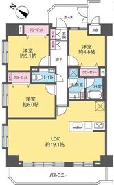 ダイアパレス西巣鴨Ⅱ 10階 間取り図