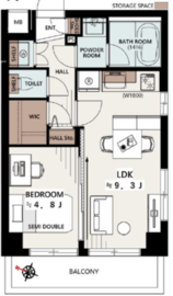 マイキャッスル学芸大学2 2階 間取り図