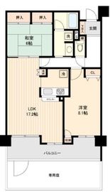 シャリエ横浜ベイグランデ 1階 間取り図