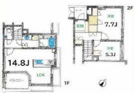 東急ドエルプレステージ成城 2階 間取り図