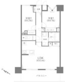 ライオンズプラザ久が原 7階 間取り図
