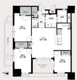 グランシティ蒲田東 3階 間取り図