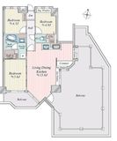 セーナ大森山王 6階 間取り図