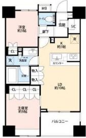 クレヴィア東京八丁堀湊ザ・レジデンス 11階 間取り図