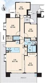 オーベル吉祥寺WEST 6階 間取り図
