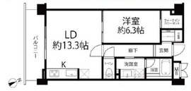 プラネ荻窪 4階 間取り図