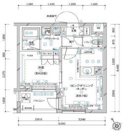 グランドコンシェルジュ千駄ヶ谷 3階 間取り図