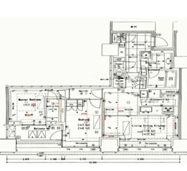 三田ガーデンヒルズ NORTH HILL 8階 間取り図