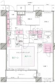 ザ・東京タワーズ シータワー 30階 間取り図