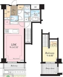 オープンレジデンシア広尾ザ・ハウス サウスコート 地下2階 間取り図