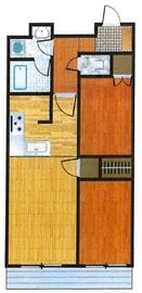 富久クロスコンフォートタワー(Tomihisa Cross)  46階 間取り図