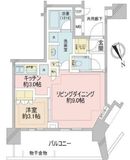 ザ・パークハウス戸越公園タワー 20階 間取り図