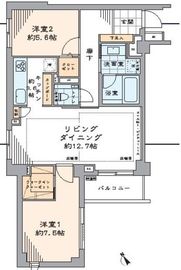 グランドメゾン中目黒THE CLASS 4階 間取り図