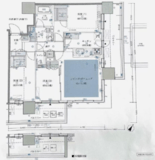 シティタワーズ東京ベイ 25階 間取り図