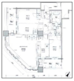 ブリリア有明スカイタワー 20階 間取り図