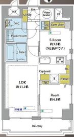 ライオンズプラザお茶の水 4階 間取り図